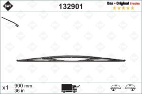 SWF 132901 - Escobilla limpiaparabrisas Vehículo Industrial 900MM X1