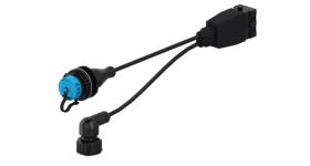 WABCO 4496162430 - Cable con conector hembra