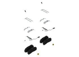 WABCO 12999770 - Kit de pastillas de freno