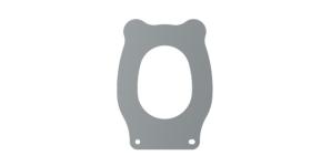 WABCO 4110410512 - Culata de compresor