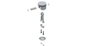 WABCO 4111519262 - Kit de pistón y vástago