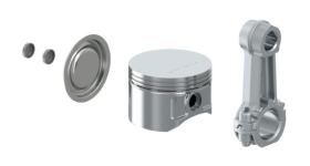 WABCO 4127049422 - Kit de pistón y vástago