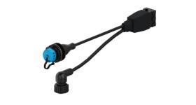 WABCO 4496161570 - Cable con conector hembra