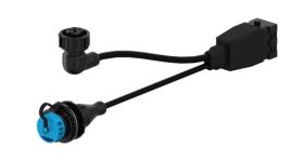 WABCO 4496161580 - Cable con conector hembra