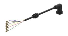 WABCO 4496370500 - Cable con conector hembra