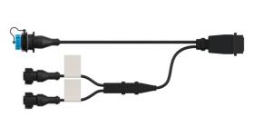 WABCO 4496632490 - Cable con conector hembra
