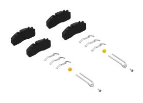 WABCO 6401959542 - Kit de pastillas de freno