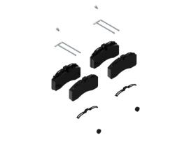 WABCO 6403221342 - Kit de pastillas de freno