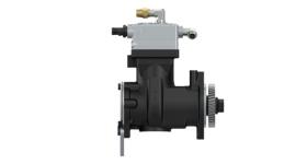 WABCO 9111555140 - Compresor monocilíndrico