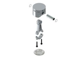 WABCO 9125109272 - Kit de pistón y vástago