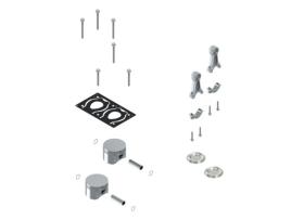 WABCO 9125109412 - Kit de pistón y vástago