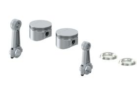 WABCO 9125189262 - Kit de pistón y vástago