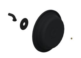WABCO 9254320002 - Kit de membrana y racor