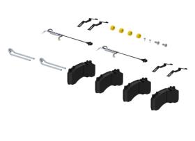 WABCO 12999747VT - Kit de pastillas de freno