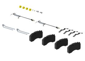 WABCO 12999748VT - Kit de pastillas de freno