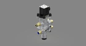 WABCO 4630840430 - Válvula de control de eje elevable