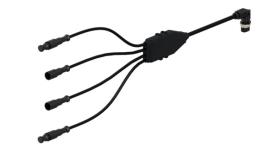 WABCO 4498660100 - Cable con conector macho
