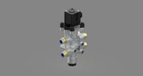 WABCO 4630840610 - Válvula de control de eje elevable