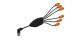 WABCO 4498160300 - Cable con conector hembra