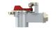 WABCO 9522010020 - Cabeza de acoplamiento Palm Protect-o Roja con pasamuros