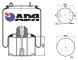 Adr 51776005 - FUELLE CPLTO. PISTON METALICO  DAF   887MBK6