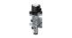 WABCO 4630840500 - Válvula de control de eje elevable