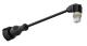 WABCO 4494450500 - Cable con conector hembra