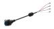 WABCO 4496010600 - Cable con conector hembra