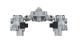 WABCO 4725001230 - Conjunto de válvulas de eje trasero