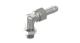 WABCO 8938307600 - Racor acodado macho